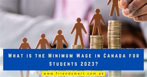 minimum wage in canada for students