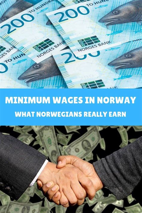 minimum wage norway 2022