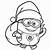 minion coloring pages christmas