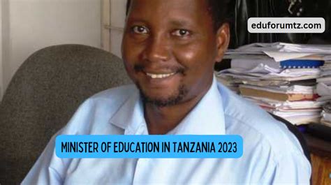 minister of education in tanzania