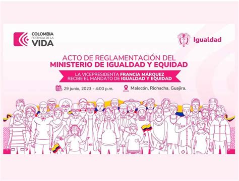 ministerio de la igualdad colombia