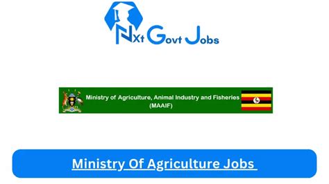 ministry of agriculture uganda jobs