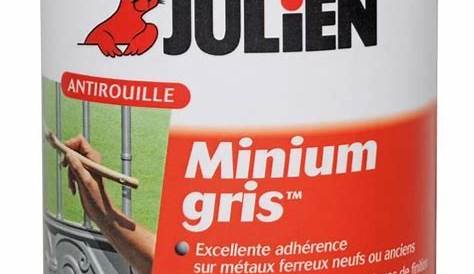 Antirouille minium gris Julien Boîte 500 ml de
