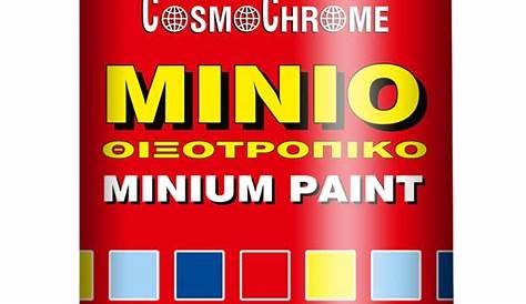 Minium Paint (Red Lead) Oil Natural Pigments