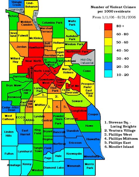 minneapolis gang map