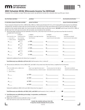 Minnesota Form Fill Out and Sign Printable PDF Template signNow