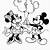 minnie and mickey coloring pages
