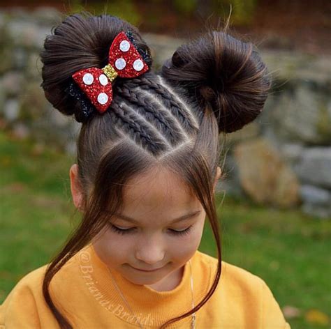 Minnie Mouse Hair Kids hairstyles, Mouse hair, Hairdo