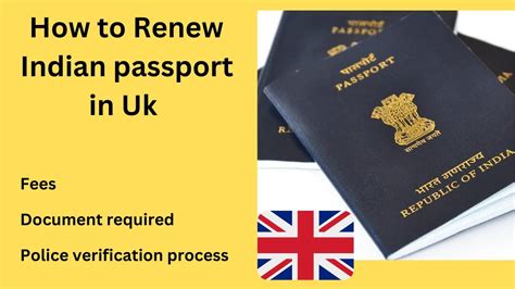 minor indian passport renewal in uk checklist
