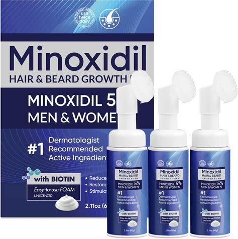 Boost Hair Growth with Minoxidil 5 Foam Treatment