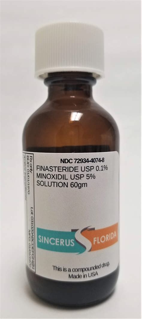 minoxidil and finasteride solution