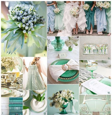 Pin by Caroline Clayton on Cazz & Mike Wedding Mint wedding