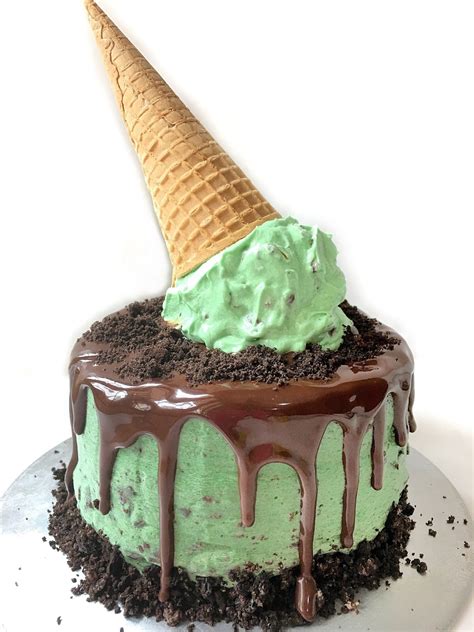 Mint Ice Cream Cake: A Sweet And Refreshing Treat