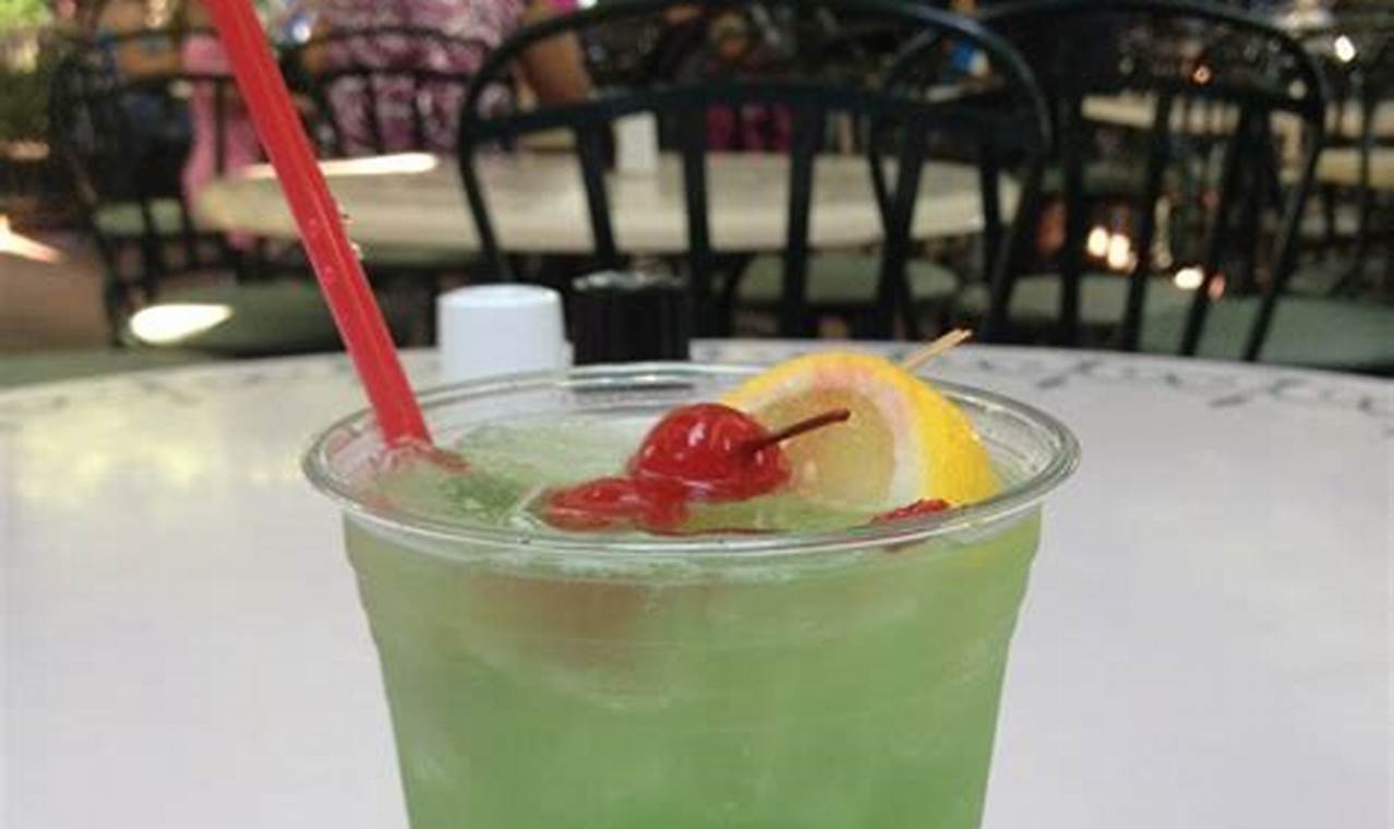 mint julep disneyland recipe