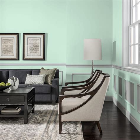 Fresh and Pastel Style Your Living Room In Mint Hues