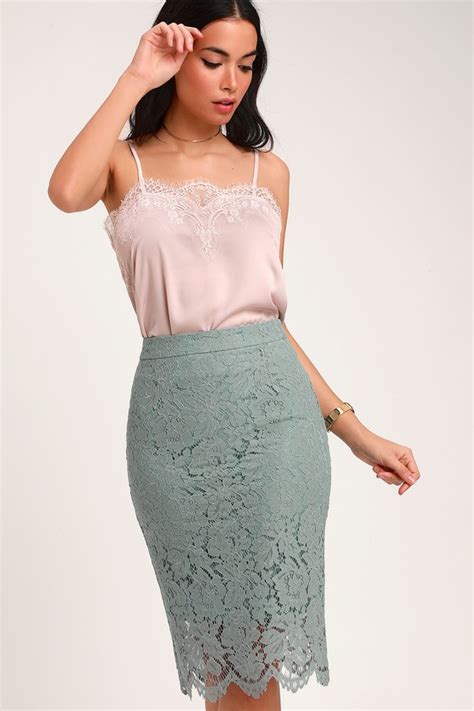 Mint Blue Skirt