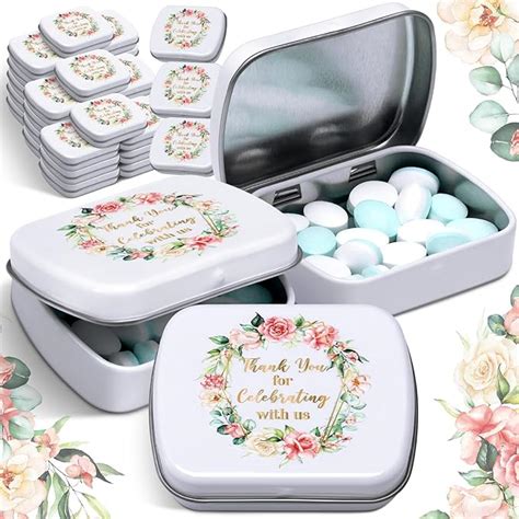 Mint Box Wedding Favors