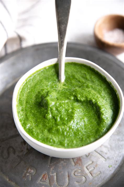 Mint Chutney With Onion