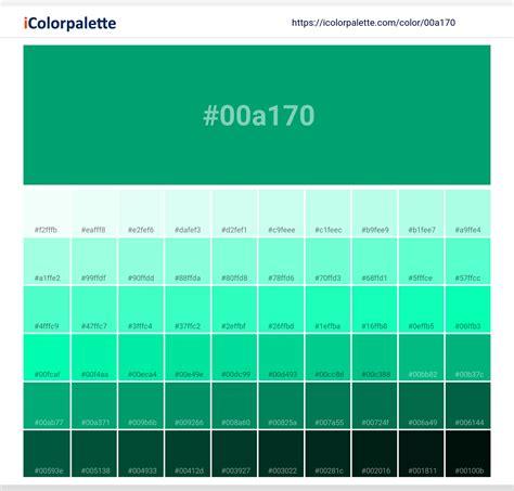 mint color hex code