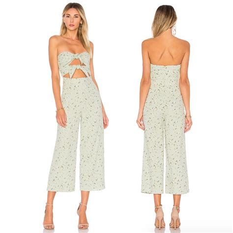 Mint Floral Jumpsuit