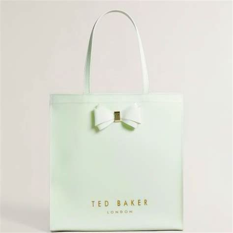 Mint Green Bag With Bow