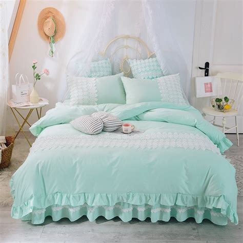 Mint Green Comforter Set Full