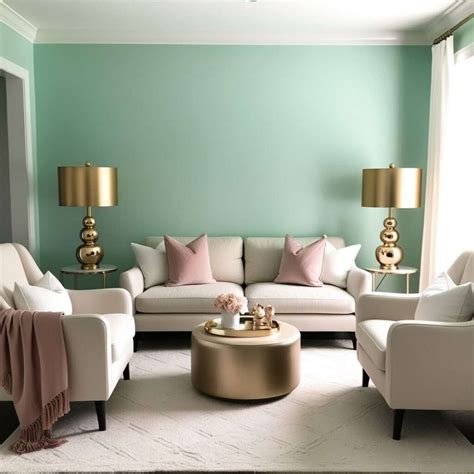 Mint Green Feature Wall