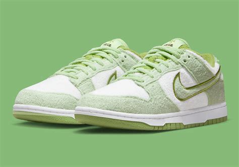 Mint Green Fuzzy Dunks