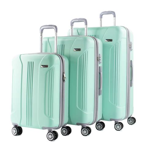 Mint Green Luggage