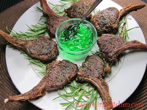 Mint Jelly Lamb Chops