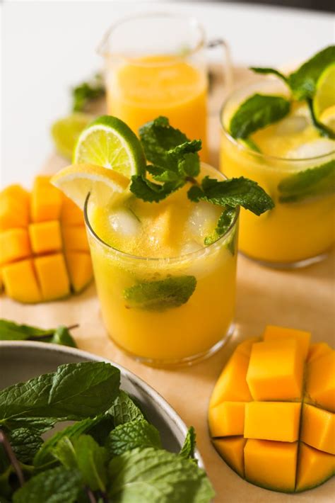 Mint Mango Drink