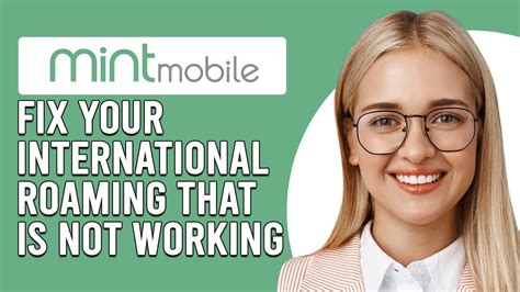 Mint Mobile International Roaming Data Not Working