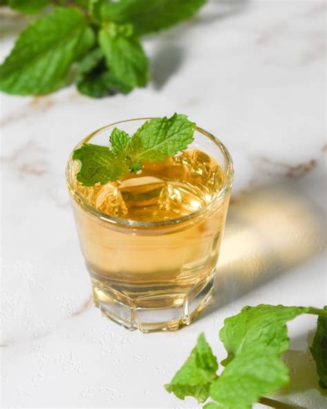 Mint Tea Alcoholic Drink