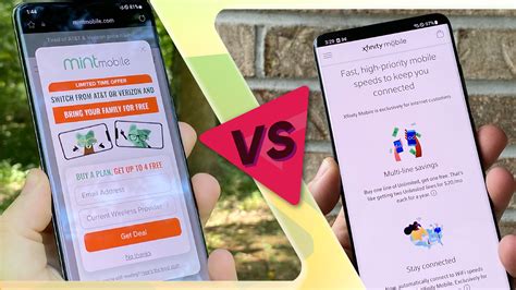 Mint Mobile vs. Xfinity Mobile 2023 WhistleOut