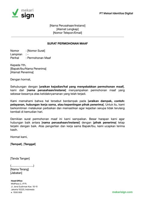 Minta Permohonan Maaf