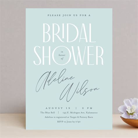 Minted Shower Invitations