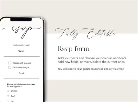 11+ Minted Wedding Website Rsvp