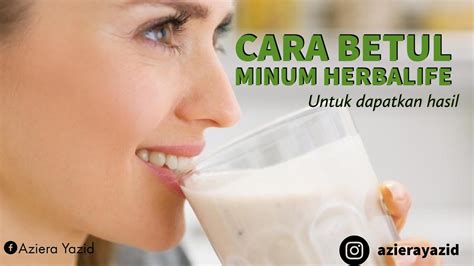 minum herbalife