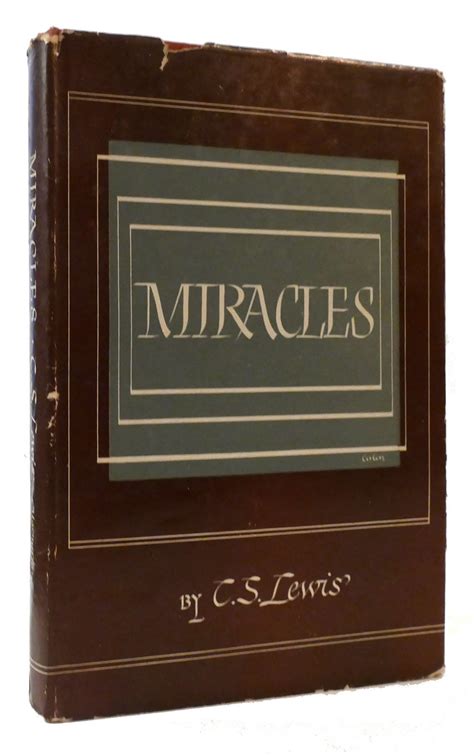 miracles cs lewis first edition