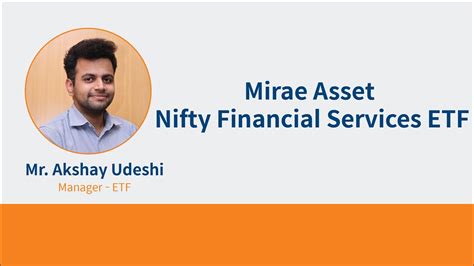 mirae nifty financial services etf