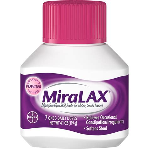 miralax polyethylene glycol
