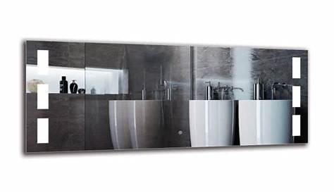 Miroir rectangulaire en bois naturel 150x60 cm Maison et