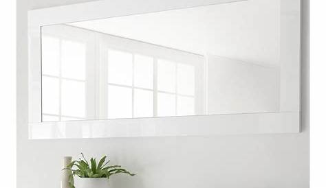 HEMNES Miroir, blanc, 74x165 cm IKEA en 2020 Miroir