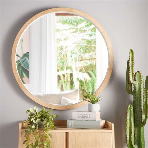 Miroir en bois blanchi H 112 cm PERRINE Maisons du Monde