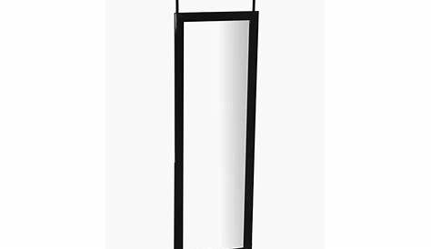 Miroir de porte 110x36 cm CLASS coloris noir Vente de