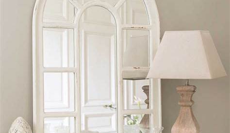 Miroir Fenetre Blanc Bois Idées De Décoration Intérieure