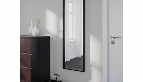NISSEDAL Miroir, noir, 40x150 cm IKEA