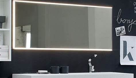 Miroir salle de bain, lumineux, contemporain