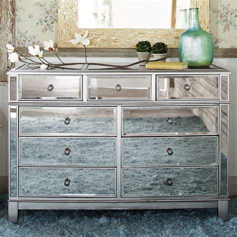 Mirrored Dresser Upholstered beds, Brothers furniture, Dresser with