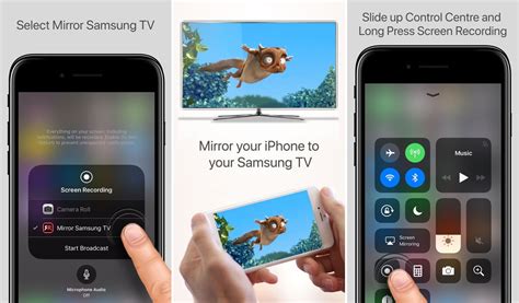 Can I Screen Mirror My Iphone To Samsung Tv Without Wifi Mirror Ideas
